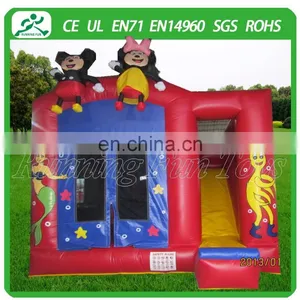 2015 Inflatable Bouncy Castle Combo, Inflatable Combo, Inflatable Combo Bounce House thumbnail-3