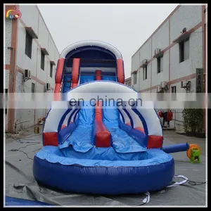 Customized Giant Outdoor Inflatable Water Slide for Water Park thumbnail-2