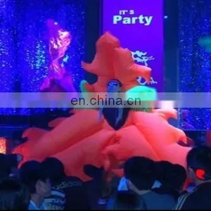 Led Halloween Event/party/club/night Bar Inflatable Stage Show Costume thumbnail-1