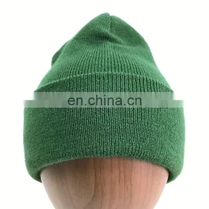 Custom Made High Quality Organic Beanies With Embroidery Logo on Front thumbnail-3