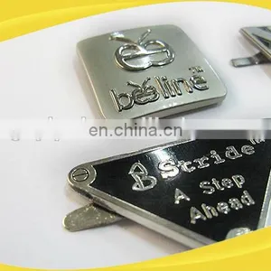 Custom Metal Label for Handbags,garment Leather Label,custom Metal Leather Label thumbnail-1
