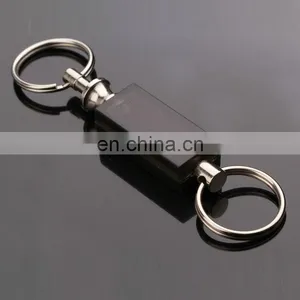 Custom Double Ring Keychains /metal Keychains thumbnail-2