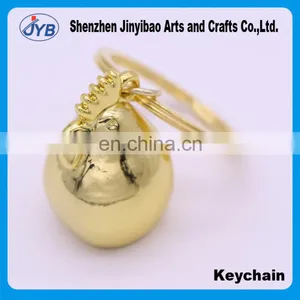 Rooster Key Pendant Benming Year Key Chain Metal Hen thumbnail-3