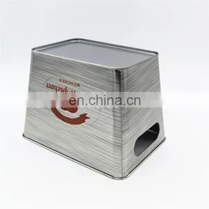 Large Standing Walmart Tin Ice Bucket With Special Offer thumbnail-6