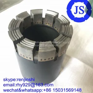 AQ BQ NQ HQ PQ Impregnated Diamond Core Bit thumbnail-3