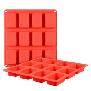 Sample Free Food Grade Silicone Cake Mould Baking Mould Tool 12holes thumbnail-3