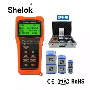 Professional Handheld Ultrasonic Water Flow Testing Meter thumbnail-4