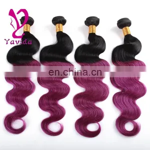 Peruvian Ombre Hair Ombre Hair Wefts Human Braid Hair Bulk thumbnail-1