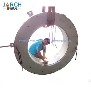 JARCH Through Hole Slip Ring 1000mm Industrial Slip Rings Large Bore Electrical Connectors thumbnail-1