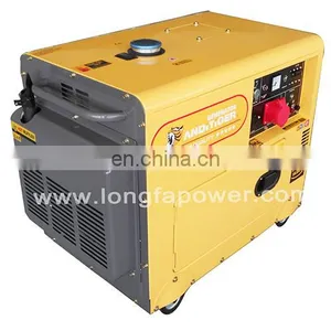 6.5KW 220V/380V Three Phase Air-Cooled Portable Kipor Silent Diesel Generator (Prices) thumbnail-1
