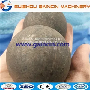 Rolled Steel Grinding Media Balls, Steel Forged Milling Balls, Grinding Media Mill Steel Balls thumbnail-5