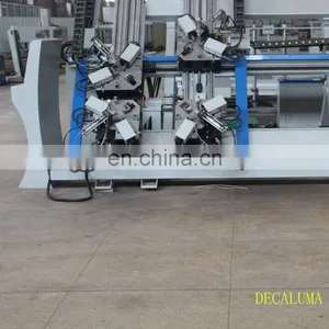 Aluminum Window Machine Aluminium Window and Door Four Heads Corner Crimper Made in China thumbnail-5