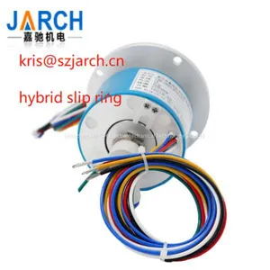 1-way Gas Multi-channel Electric Slip Ring Gas Rotary Joint Electric Combination Slip Ring Gas Electric Integrated Slip Ring thumbnail-1