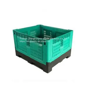 Shipping Container Plastic Folding Box Plastic Pallet Box thumbnail-1