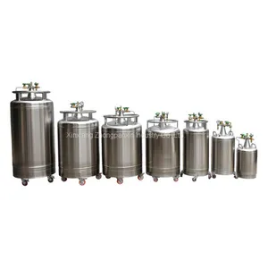 Stainless Steel Liquid Nitrogen Container Ydz-150 Cryogenic Storage Tank Price thumbnail-2