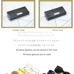 Crush-resistant Case for Large-frame Sunglasses; Creative and Personalized Unisex Glasses Case thumbnail-4