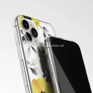 TPU Phone Case of Custom Design for IPhone XS Max TPU Flowers Cell Phone Case for Iphone 12 Mobile Phone Case thumbnail-4