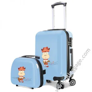 Lovely Children Cartoon Pc Suitcase Travel Trolley Luggage thumbnail-1