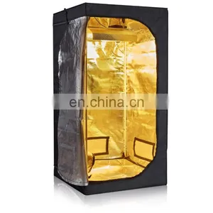 48"x48"x80" Grow Tent Kits, Reflective Mylar 600D Oxford Fabric Growing Room for Indoor Hydroponic Plants thumbnail-1