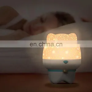 Ocean Colorful Sea Waves Kids Led Night Light Projector Lamp With Speaker thumbnail-3