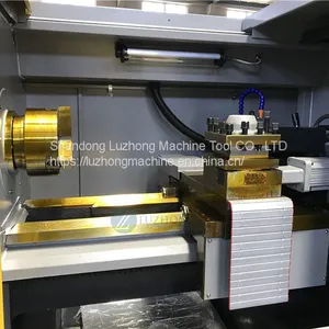 CK6136V/CK6140V CNC Flat Bed Hard Rail Lathe Machine With High Cost Performance thumbnail-5