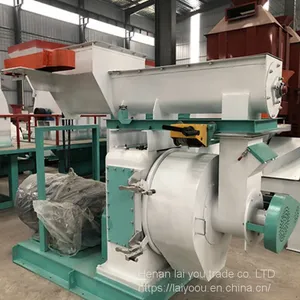 Supply of Large Straw Pellet Machine Corn Straw Pellet Machine Price Multifunctional Biomass Pellet Machine thumbnail-1