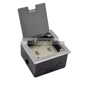 Floor Mounted Electrical Socket Outlet Boxes for Power and Data thumbnail-4