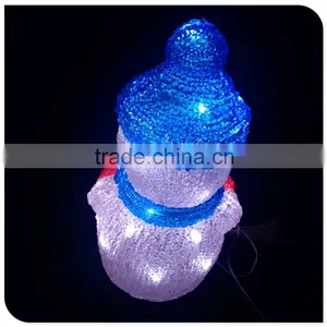 Christmas Decorative Led 3d Motif Snowman Lights Outdoor Use thumbnail-3