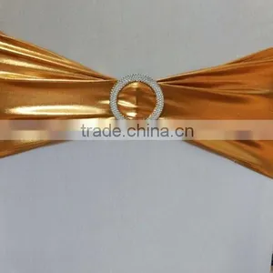 Wholesale Wedding Chair Band Spandex Chair Sash With Buckle thumbnail-2