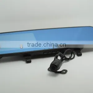 Factory Supply ! 4.3 Inch LCD Dual Lens Car Dvr H6 Rearview Mirror thumbnail-1