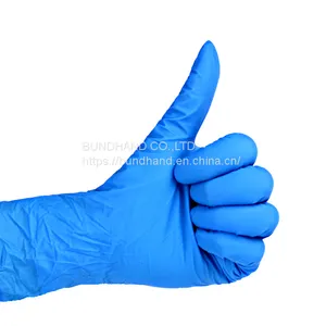 Dark Blue Disposable Nitrile Powder Free Gloves Examination Gloves for Beauty thumbnail-1