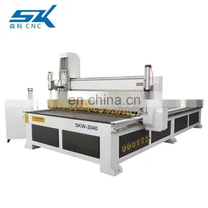 Wood CNC Router Machine 3D Carving Woodworking Router Machinery For Wood Furniture Making With Press Roller thumbnail-1
