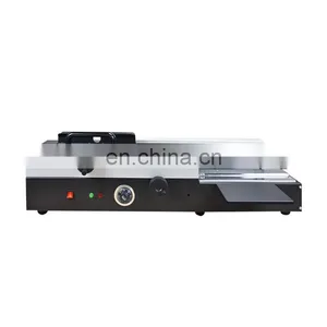 A4 Size Desktop Book Glue Binding Machine 320mm Desktop Glue Book Binding Machine Glue Binding Machine thumbnail-3