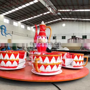 Amusement Park Equipment Indoor Children Rides Tea Cup and Saucer Rides thumbnail-3
