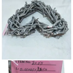 Willow and Tea Tree Twig Heart Shape Wreath thumbnail-3