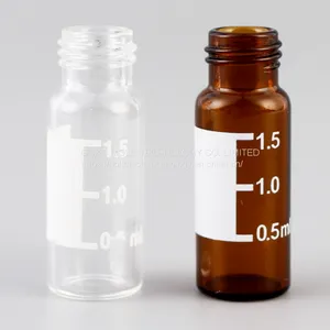 Chromatographic Sampling Bottle Sampling Bottle Reagent Lining Melt Bottoming Bottle Brown Clear Glass Inner Intubation Sample Bottle thumbnail-1
