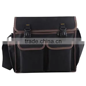 Heavy Duty Polyester Electrical Tool Kit Bag Black Electrical Tool Kit Bag Sling Electrical Tool Kit Bag With Buckle Closure thumbnail-2