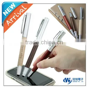 Ipad Wooden Touch Pen Logo Cheap Gift Screen Touch Pen thumbnail-1