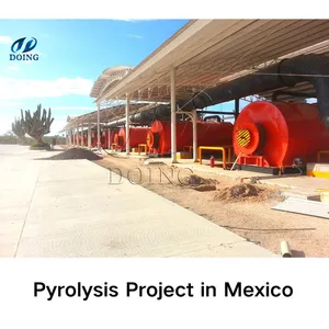 Waste Tires Into Fuel Oil Tyre Recycling Pyrolysis Plant Exporter Pyrolysis Machine Manufacturer thumbnail-5