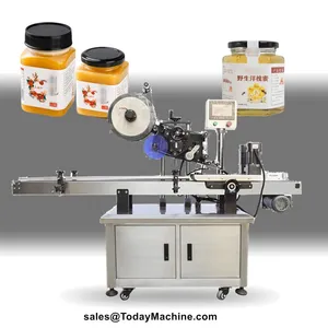 Automatic Water Juice Wine Drink Round Bottle Labeling Machine thumbnail-1