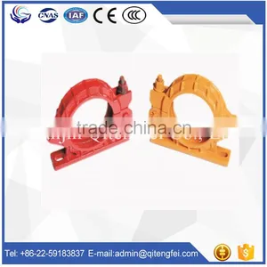 For Putzmeister Concrete Pump 6'' Pipe Clamp With Screw for Pipe Fitting thumbnail-2