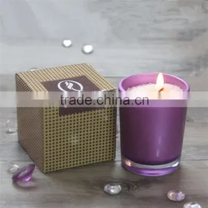 Colored Glass Candle Holder Set With Gift Box for Wedding thumbnail-1