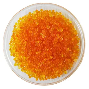Orange Silica Gel Beads 2-4mm Moisture Absorber With Color Change Reusable Wholesale thumbnail-1