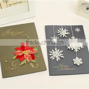 Handmade 3D Christmas Card/trade Assurance Greeting Cards Quality Choice thumbnail-1