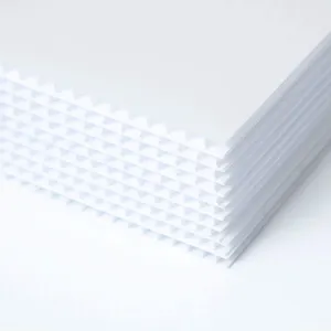 4mm White PP Corrugated Plastic Sheets – Lightweight and Waterproof Polypropylene Boards thumbnail-3