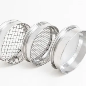 China Perforated Plate Wire Mesh Sieves 6 8 10 12 24 Inches Analysis Stainless Steel Screen for Laboratory thumbnail-6