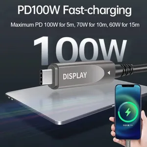 كابل ألياف ضوئية USB-C يدعم فيديو بدقة 8K بسرعة 10 جيجابت في الثانية thumbnail-2
