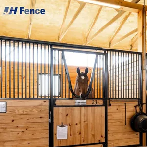 European Style High End Equestrian Barn Frontage Luxury Stables Horse Stalls Shelter for Sale thumbnail-4