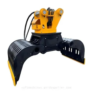 OEM Quality Excavator Sorting Grapple 12ton 20ton Rotatory Demolition Grapples Concrete Grab for Sale thumbnail-1