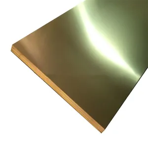 Multiple Specifications Hot Selling Brass Yellow Copper Plate Sheets thumbnail-2